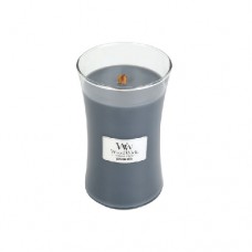 Large Hourglass Candle Evening Onyx WoodWick